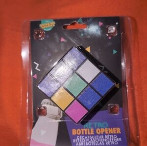 Retro Cube Bottle Opener
